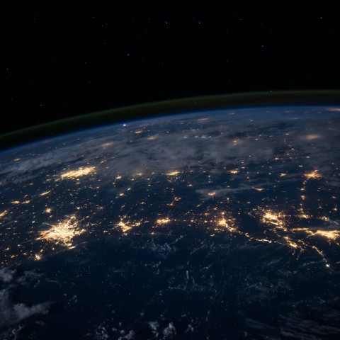 satellite image of earth